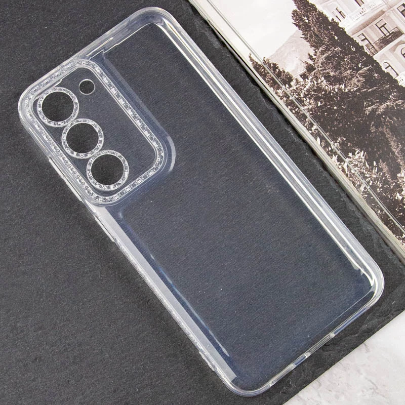 Силиконовый чехол с узором на Samsung Galaxy S23+ – Прозрачный. Фото 9 из 11