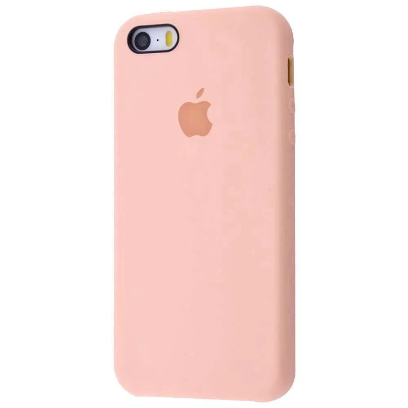 

Чохол Silicone Case на Apple iPhone 5/5S/SE (Рожевий / Light pink)