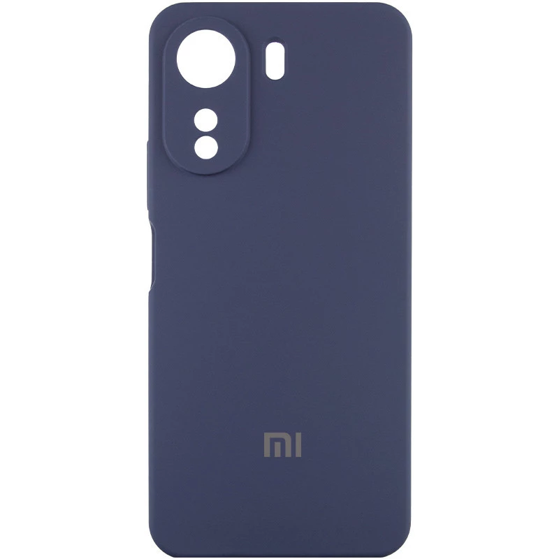 

Чехол Silicone Case Lakshmi Premium L с закрытой камерой для Xiaomi Redmi 13C (Темно-синий / Midnight blue), Темно-синій / midnight blue