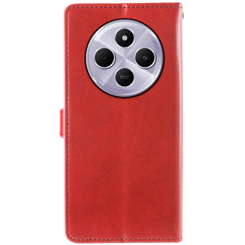 Чехол-книжка GETMAN Gallant  для Xiaomi Poco M7 – Красный. Фото 6 из 6