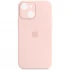 Чехол Silicone Case с защитой камеры для Apple iPhone 13 (6.1") – Розовый / Chalk Pink. Фото 1 из 7
