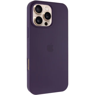 Чехол Silicone Case с закрытым низом для Apple iPhone 16 Pro Max фото 1 из 7
