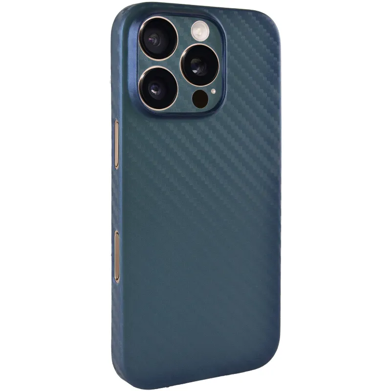 Чохол Getman Carbon Ultra Slim для Apple iPhone 15 Pro (6.1") – Blue. Фото 1 з 6