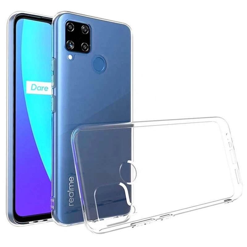 

Ультратонкий силіконовий чохол 1мм на Realme C12 (Безбарвний (прозорий))