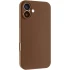 Чохол Silk Full Camera Protective (AA) NO LOGO для Apple iPhone 16 Plus – Коричневий / Brown. Фото 2 з 2