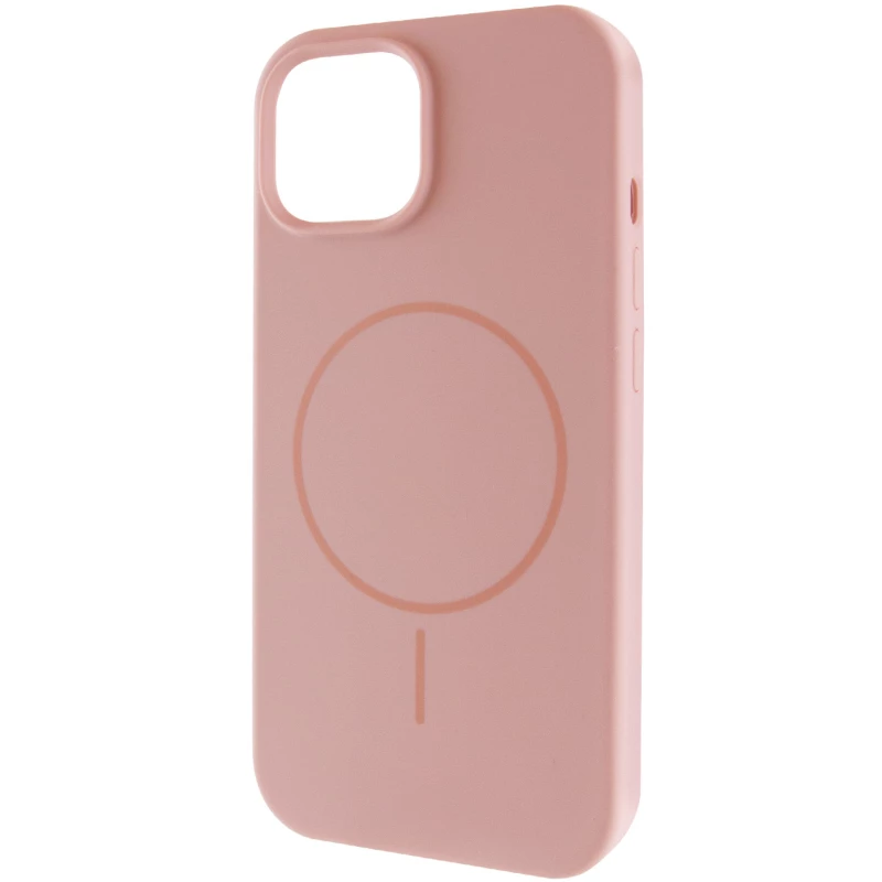 Чохол Silicone Armor Max no logo with MagSafe для Apple iPhone 11 (6.1") – Рожевий / Pink Sand. Фото 3 з 9