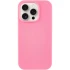 Чохол з закритим низом Silicone Case на Apple iPhone 16 Pro – Рожевий / Pink. Фото 4 з 9