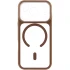 Чехол TPU+PC GETMAN Moon Clear with MagSafe для Apple iPhone 18 Pro Max – Brown. Фото 2 из 5