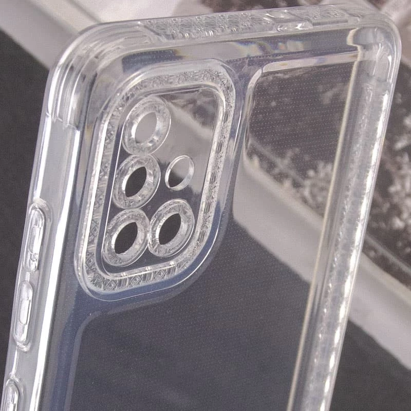 Силиконовый чехол с узором на Samsung Galaxy A51 – Прозрачный. Фото 6 из 8