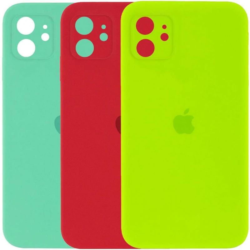 

Чохол Silicone Case Square з захистом камери на Apple iPhone 11 (6.1")