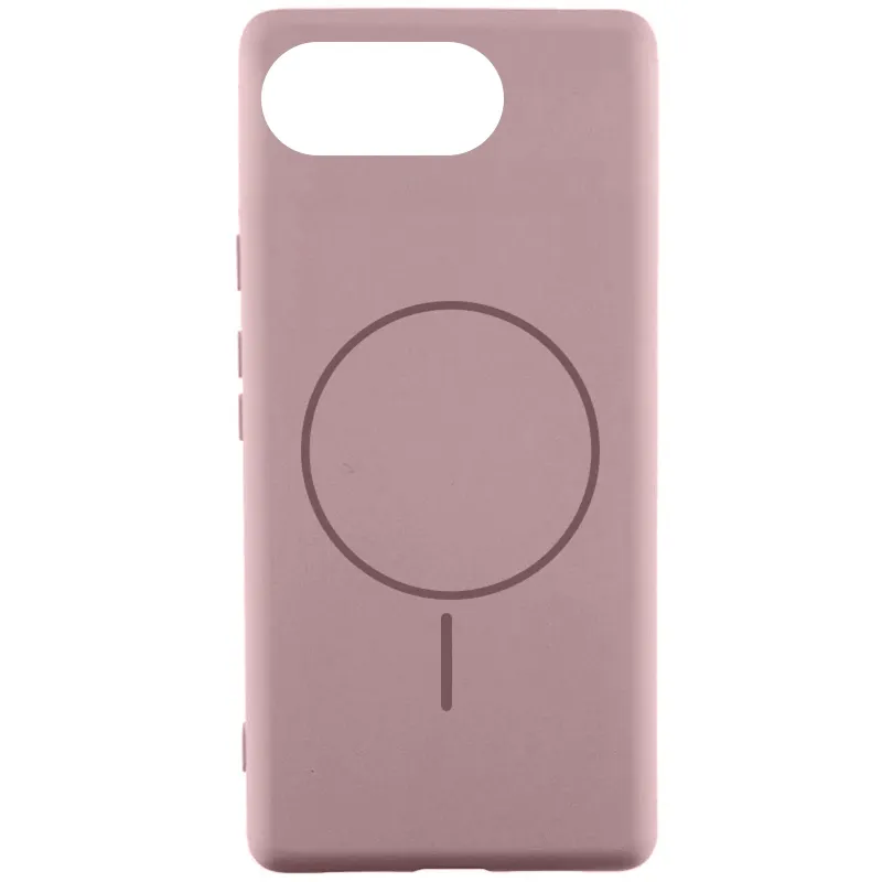 Чохол Silicone Cover Lakshmi (AA) with Magnetic Fit для Google Pixel 10a – Рожевий / Pink Sand. Фото 1 з 1