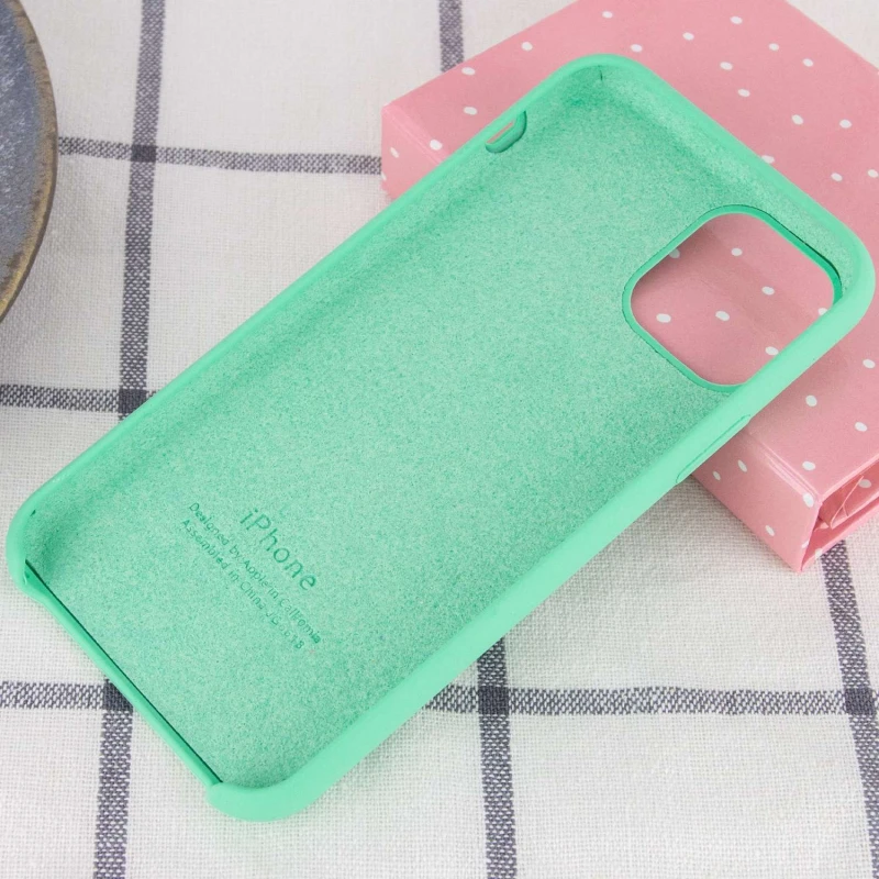 Чохол Silicone Case на Apple iPhone 11 Pro Max (6.5") – Зелений / Spearmint. Фото 3 з 3