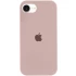 Чохол Silicone Case з закритим низом на Apple iPhone 17e (6.1") – Рожевий / Pink Sand. Фото 2 з 2
