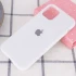 Чохол Silicone Case з закритим низом на Apple iPhone 11 (6.1") – Білий / White. Фото 2 з 3
