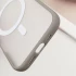TPU+PC чохол Blueo Skin Friendly Frosted with MagSafe для Apple iPhone 16 Pro – Сірий. Фото 11 з 13