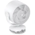 Портативный вентилятор Hoco HX608 handheld folding fan 3600 mAh – White. Фото 5 из 6