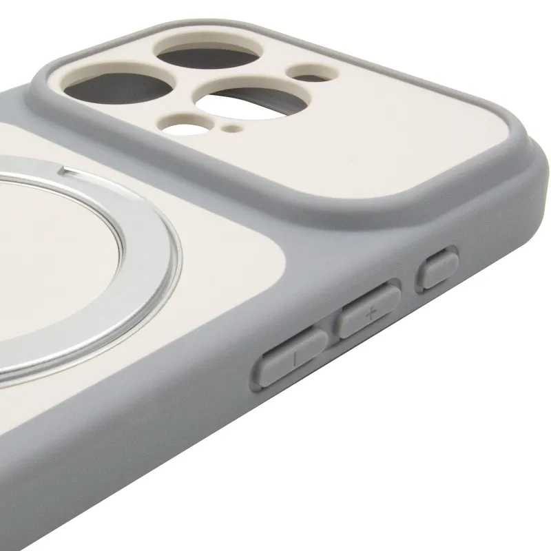 Чохол Ummi Full Camera with Magnetic Fit HQ Ring для Apple iPhone 15 Pro (6.1") – Grey. Фото 3 з 6