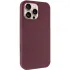 Чехол Silk Full Protective (AA) NO LOGO для Apple iPhone 16 Pro Max – Бордовый / Plum. Фото 4 из 12