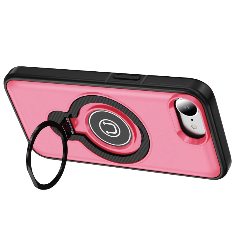 TPU+Textured PC Magnet для Apple iPhone 17e (6.1") – Pink. Фото 2 из 5