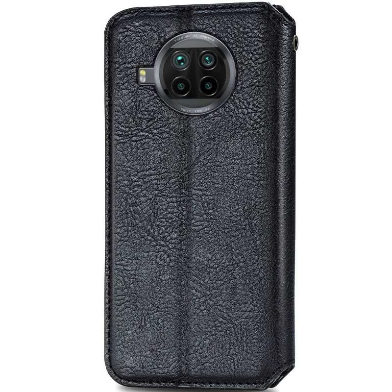 Чехол книжка GETMAN кубик для Xiaomi Mi 10T Lite / Redmi Note 9 Pro 5G – Черный. Фото 2 из 7