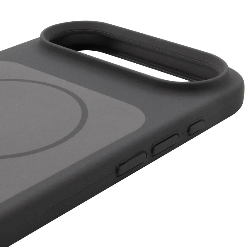 Чехол Silk Duo Color (AA) NO LOGO with Magnetic Fit для Apple iPhone 17 Air (6.5") – Gray. Фото 6 из 7