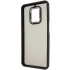 Чохол TPU+PC Lyon Frosted на Xiaomi Redmi Note 9s / Note 9 Pro / Note 9 Pro Max – Black. Фото 4 з 7