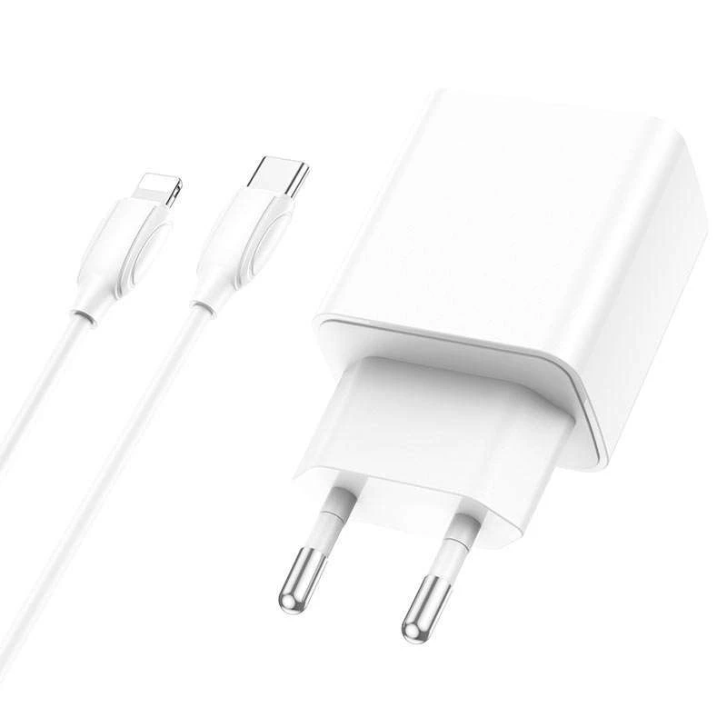 

МЗП Borofone BA67A PD20W+QC3.0 + Type-C + Lightning