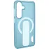 Чохол PC Soft Mist with Magnetic Fit для Samsung Galaxy S24 – Light Blue. Фото 1 з 7