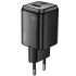 СЗУ Hoco N53 Monsoon PD30W+QC3.0 (1USB-A/1C) – Black. Фото 2 из 4
