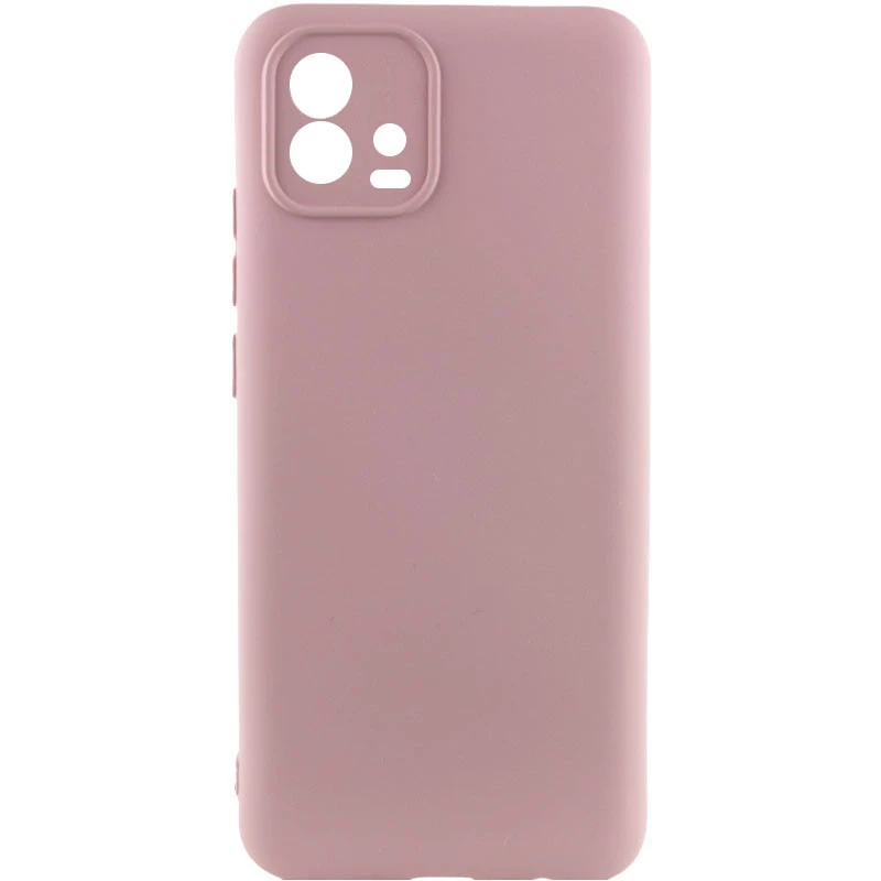 

Чехол Silicone Case Lakshmi с закрытой камерой для Motorola Moto G72 (Розовый / Pink Sand), Рожевий / pink sand