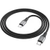 Дата кабель Hoco X86 Spear Type-C to Type-C 60W (1m) – Black. Фото 4 из 4