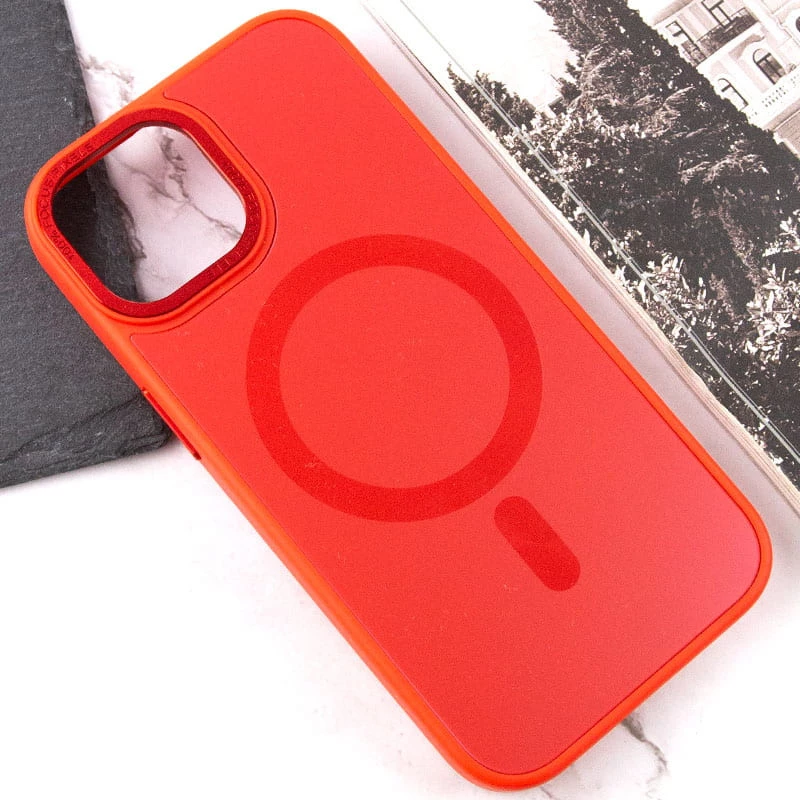 Силіконовий сапфіровий чохол з MagSafe на Apple iPhone 15 Plus (6.7") – Червоний / Red. Фото 10 Силіконовий сапфіровий чохол з MagSafe на Apple iPhone 15 Plus (6.7") – Червоний / Red. Фото 10 з 13