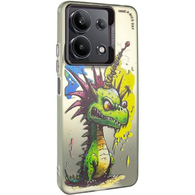 Чохол TPU+PC Street Art для Xiaomi Redmi Note 13 4G – Dragon. Фото 1 з 7