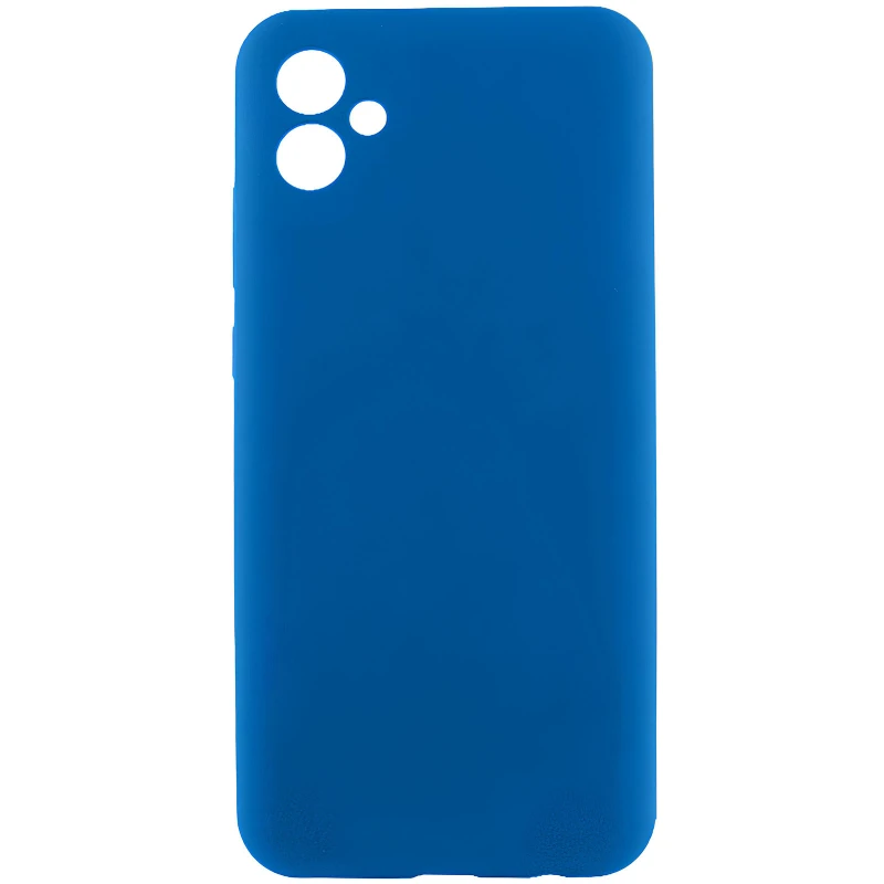 Чохол Silicone Case Lakshmi Plus з закритою камерою на Samsung Galaxy A07 – Синій / Navy blue. Фото 1 з 1