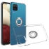 TPU+PC чохол завтовшки 2.0мм з кільцем на Samsung Galaxy A12 – Прозорий. Фото 1 з 4