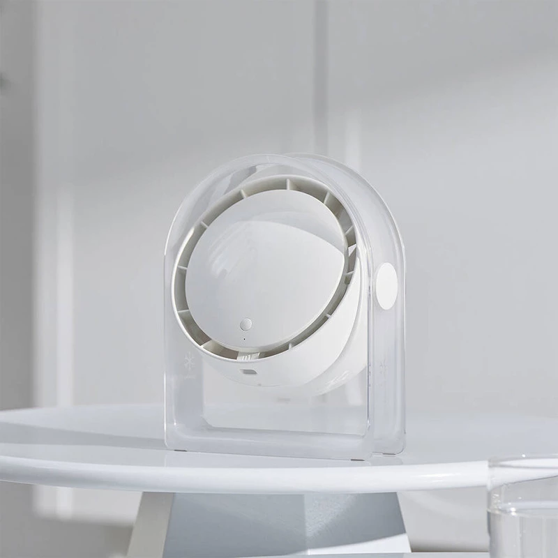 Портативний вентилятор WIWU WI-FS07 Snow desktop fan – White. Фото 7 з 7