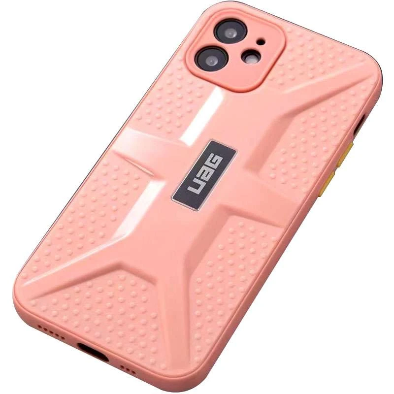 

Чохол TPU+PC UAG на Apple iPhone 12 (6.1") (Рожевий)