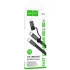 Дата кабель Hoco X125 Surplus 2in1 Type-C to Lightning/Type-C 60W (1m) – Black. Фото 2 з 5