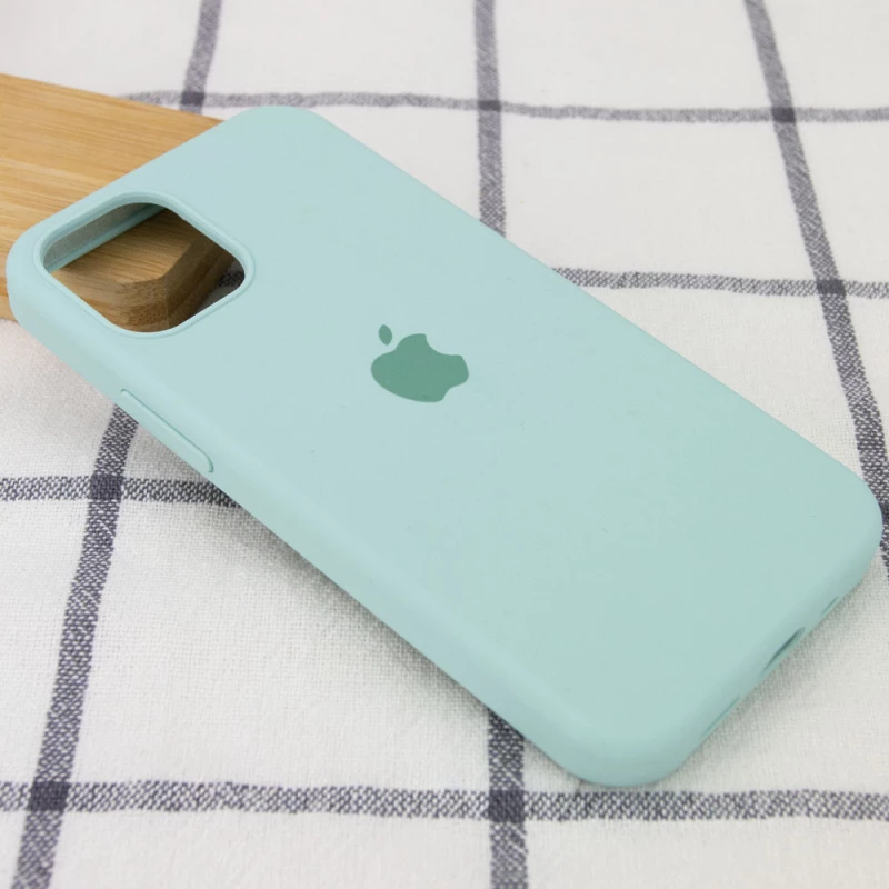 Чохол Silicone Case з закритим низом на Apple iPhone 14 (6.1") – Бірюзовий / Beryl. Фото 2 з 3