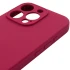 Чехол Silk Full Camera Protective (AA) NO LOGO для Apple iPhone 16 Pro Max – Красный / Rose Red. Фото 6 из 7