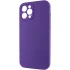 Чохол Silk Full Camera Protective (AA) NO LOGO для Apple iPhone 12 Pro (6.1") – Фіолетовий / Amethyst. Фото 4 з 11