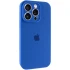Чохол Silicone Case з захистом камери на Apple iPhone 15 Pro Max (6.7") – Синій / Capri Blue. Фото 2 з 12
