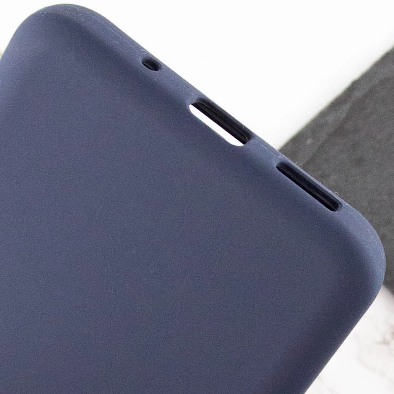 Чохол Silicone Case Lakshmi Premium з закритою камерою на Xiaomi Redmi 12C / Poco C55 – Темно-синій / Midnight blue. Фото 13 з 14