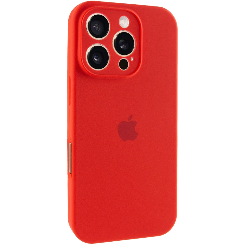 Чохол Silicone Case з захистом камери на Apple iPhone 15 Pro Max (6.7") – Червоний / Red. Фото 2 з 9