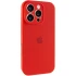 Чохол Silicone Case з захистом камери на Apple iPhone 16 Pro – Червоний / Red. Фото 2 з 6