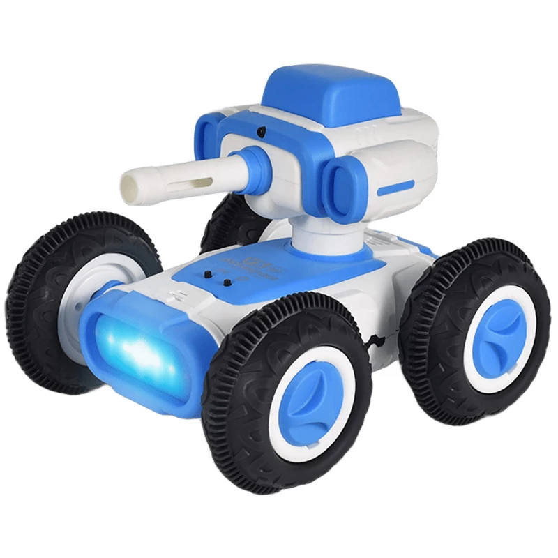 Машинка на радіокеруванні SHT 1509B Cartoon Tank 2.4G – Blue. Фото 1 з 4