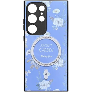 Чохол Flower Garden with MagFit для Samsung Galaxy S25 Ultra — Lilac