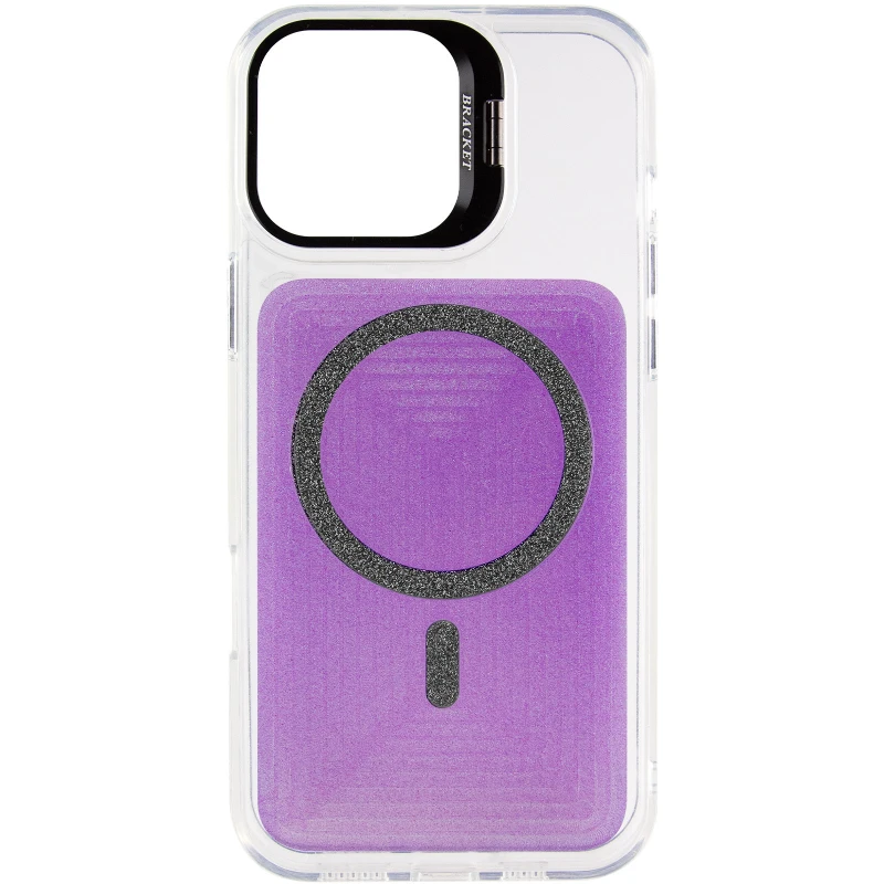 Чохол TPU+PC Jewel Sparkle with MagSafe для Apple iPhone 16 Pro Max – Violet Shimmer. Фото 4 з 8
