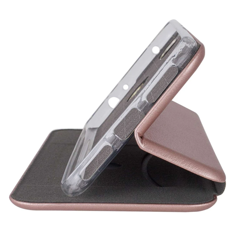 Чехол-книжка классический для Samsung Galaxy A10s – Rose Gold. Фото 3 из 4