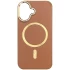 Кожаный чехол с MagSafe для Apple iPhone 16 Pro Max – Brown. Фото 2 из 7